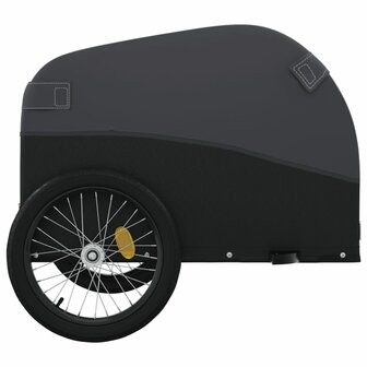 Fietstrailer 30 kg ijzer zwart 7