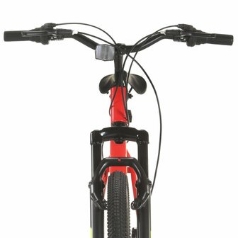 Mountainbike 21 versnellingen 27,5 inch wielen 42 cm frame rood 9