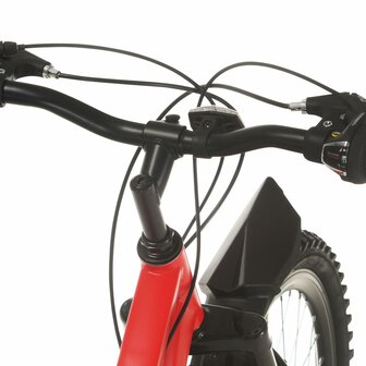 Mountainbike 21 versnellingen 26 inch wielen 36 cm rood 7