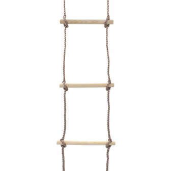 Touwladder 290 cm hout 4