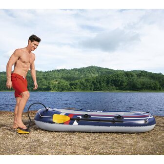 Bestway Hydro-Force Opblaasbootset Treck X2 255x127 cm 9