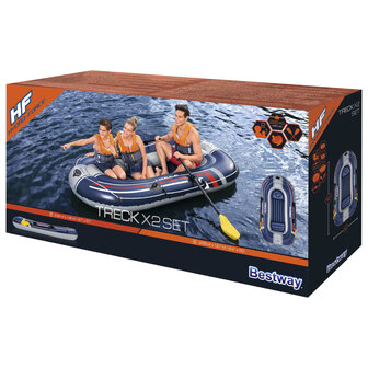 Bestway Hydro-Force Opblaasbootset Treck X2 255x127 cm 11