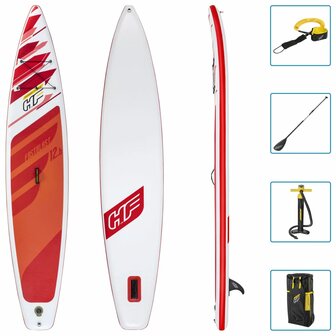 Bestway Hydro-Force SUP Fastblast Tech set opblaasbaar 381x76x15 cm 2