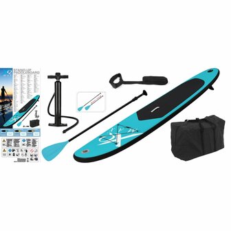 XQ Max Stand Up Paddleboard opblaasbaar 285 cm blauw en zwart 1