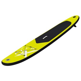 XQ Max Stand Up Paddleboard opblaasbaar 285 cm lime en zwart 2