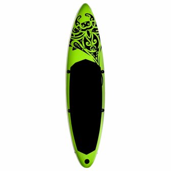 Stand Up Paddleboardset opblaasbaar 366x76x15 cm groen 3