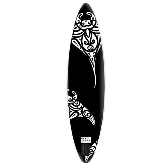 Stand Up Paddleboardset opblaasbaar 305x76x15 cm zwart 3