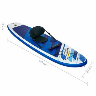 Bestway Hydro-Force Stand Up Paddleboard Oceana opblaasbaar 12