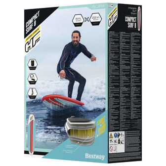 Bestway Stand Up Paddleboard Hydro-Force Compact Surf 8 243x57x7 cm 9