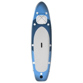 Stand Up Paddleboardset opblaasbaar 300x76x10 cm zeeblauw 3