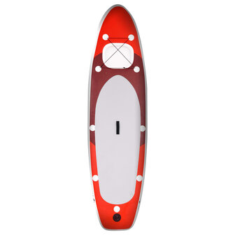 Stand Up Paddleboardset opblaasbaar 330x76x10 cm rood 3