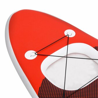 Stand Up Paddleboardset opblaasbaar 330x76x10 cm rood 7