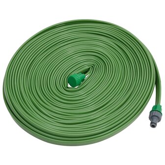 Sproeislang 3-pijps PVC 22,5 m groen 2