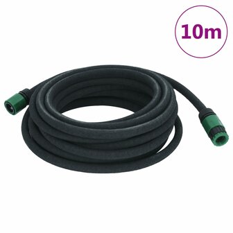 Druppelslang 0,6&amp;apos;&amp;apos; 10 m rubber zwart 1