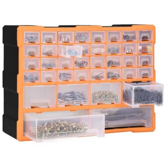 Organiser met 40 lades 52x16x37,5 cm 6