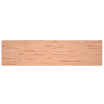 Werkbank 220x55x81,5 cm massief beukenhout en metaal 6