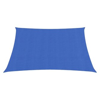 Zonnezeil 160 g/m&sup2; 2x2 m HDPE blauw 2