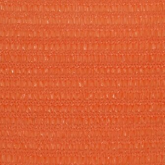 Zonnezeil 160 g/m&sup2; 2,5x2,5 m HDPE oranje 5