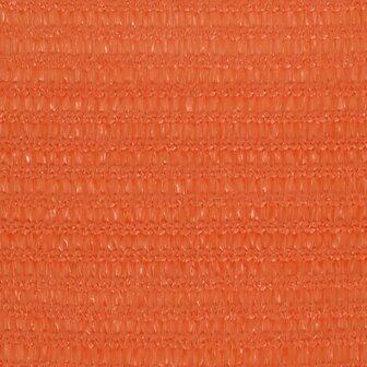 Zonnezeil 160 g/m&sup2; rechthoekig 3x6 m HDPE oranje 5