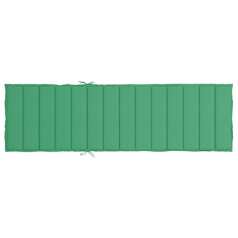 Ligbedkussen 200x60x3 cm oxford stof groen 5