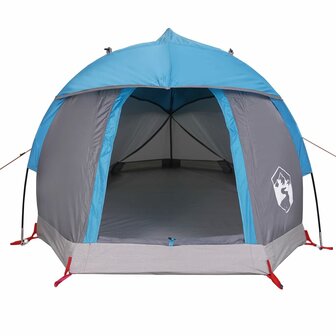 Koepeltent 1-persoons waterdicht blauw 7