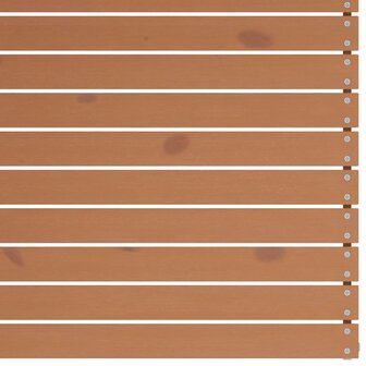 Tuinmiddenbank massief grenenhout honingbruin 4