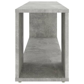 Tv-meubel 100x24x32 cm bewerkt hout betongrijs 4