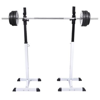 Halter-/squatrek met halterset 60,5 kg 2