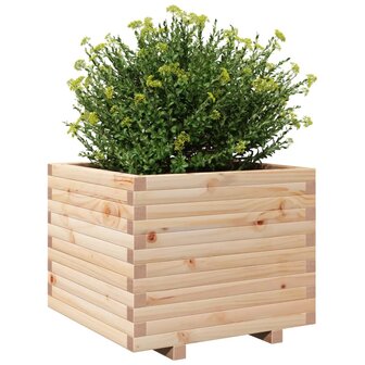 Plantenbak 60x60x49,5 cm massief grenenhout 4