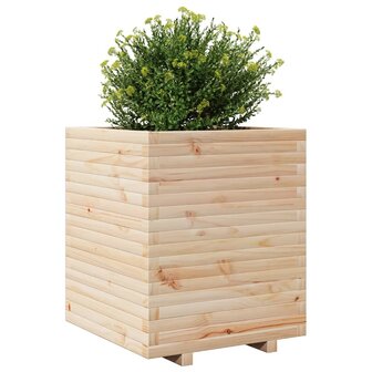 Plantenbak 60x60x72 cm massief grenenhout 4