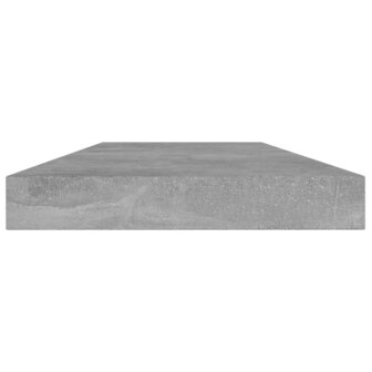 Wandschappen 4 st 40x10x1,5 cm bewerkt hout betongrijs 3