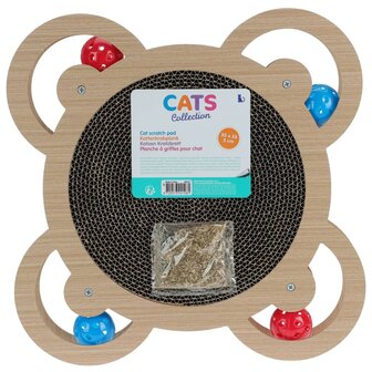 Pets Collection Kattenkrabmat 35x35x5 cm naturel 3