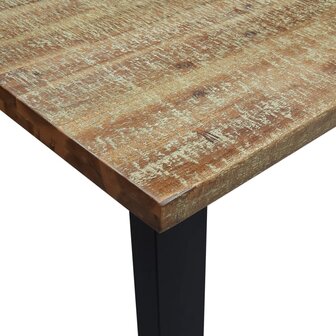 Eettafel 200x90x75 cm massief acaciahout 7