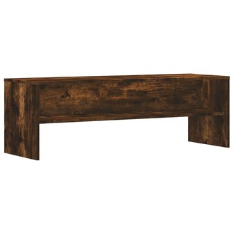 Tv-meubel 120x40x40 cm bewerkt hout gerookt eikenkleurig 2