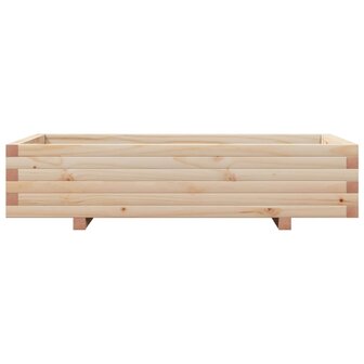 Plantenbak 110x60x26,5 cm massief grenenhout 5