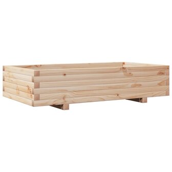 Plantenbak 110x60x26,5 cm massief grenenhout 7