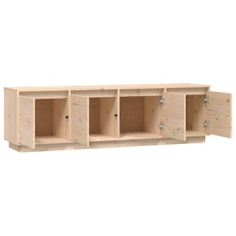 Tv-meubel 156x37x45 cm massief grenenhout 7