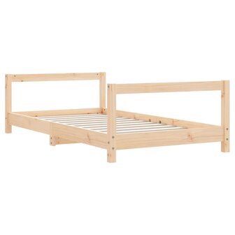 Kinderbedframe 80x160 cm massief grenenhout 3