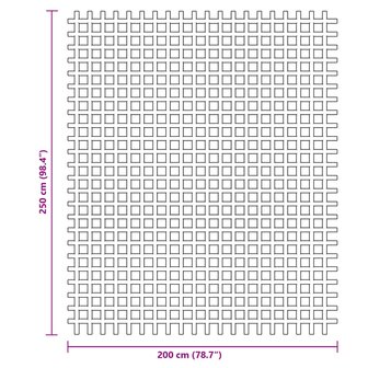 Kampeerkleed 2,5x2 m groen 7