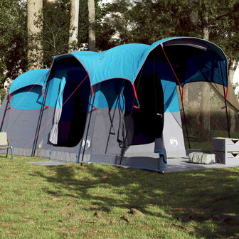 Tunneltent voor gezin 8-persoons waterdicht blauw 1