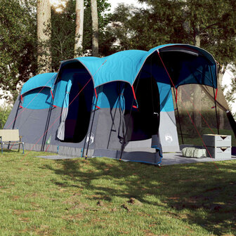 Tunneltent voor gezin 8-persoons waterdicht blauw 3