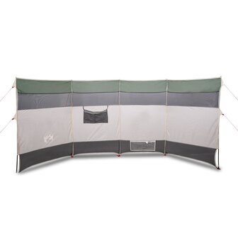 Windscherm camping waterdicht 366x152x152 cm groen 2