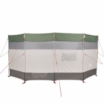 Windscherm camping waterdicht 366x152x152 cm groen 6