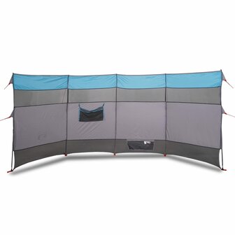 Windscherm camping waterdicht 366x152x152 cm blauw 2