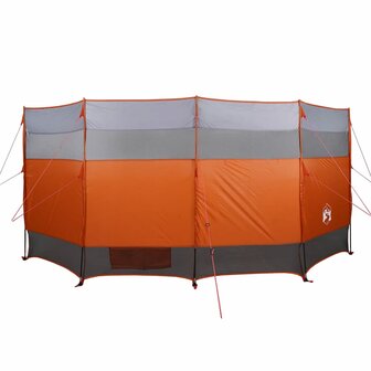 Windscherm camping waterdicht 366x152x152 cm oranje 6