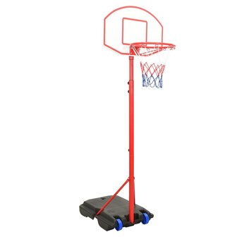 Basketbalset draagbaar verstelbaar 200-236 cm 1