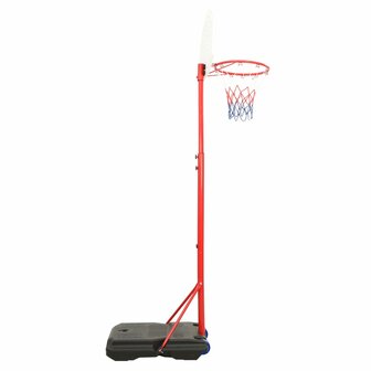 Basketbalset draagbaar verstelbaar 200-236 cm 2