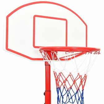 Basketbalset draagbaar verstelbaar 200-236 cm 4