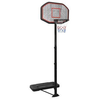 Basketbalstandaard 258-363 cm polyetheen 1