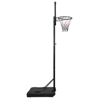 Basketbalstandaard 235-305 cm polycarbonaat transparant 4